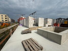 Hochbau beginnt für Haus 4