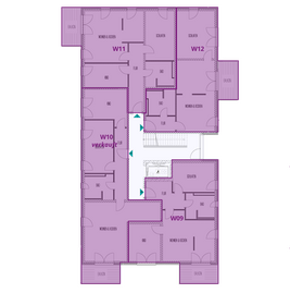 Greifswald Quartier 4 Haus 4  - 2. Obergeschoss