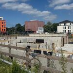 Juli: Die Tiefgarage wird gebaut!