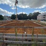 August: Die Tiefgarage wird gebaut!